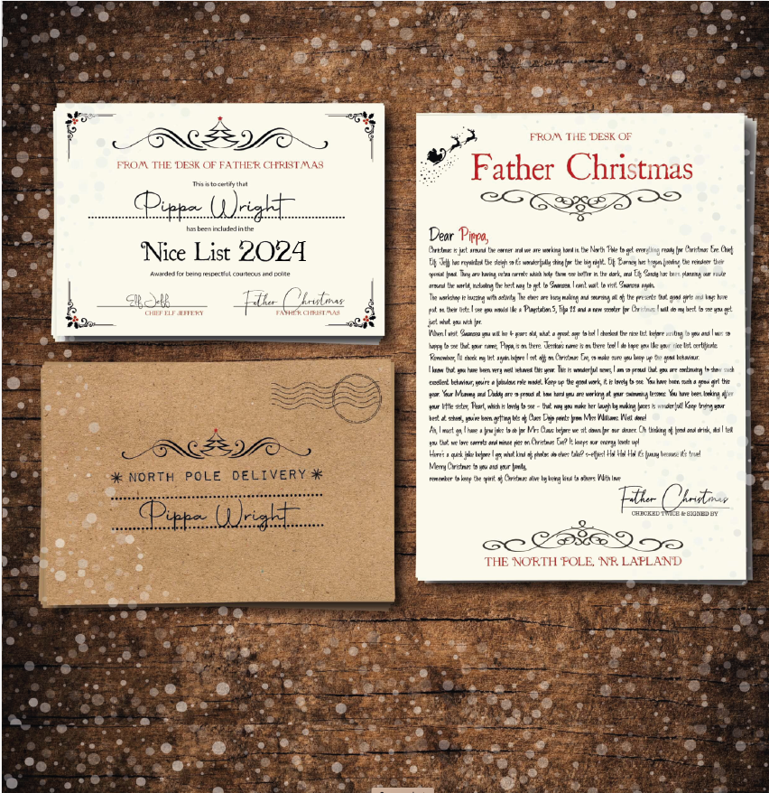 Personalised Letters from The North Pole