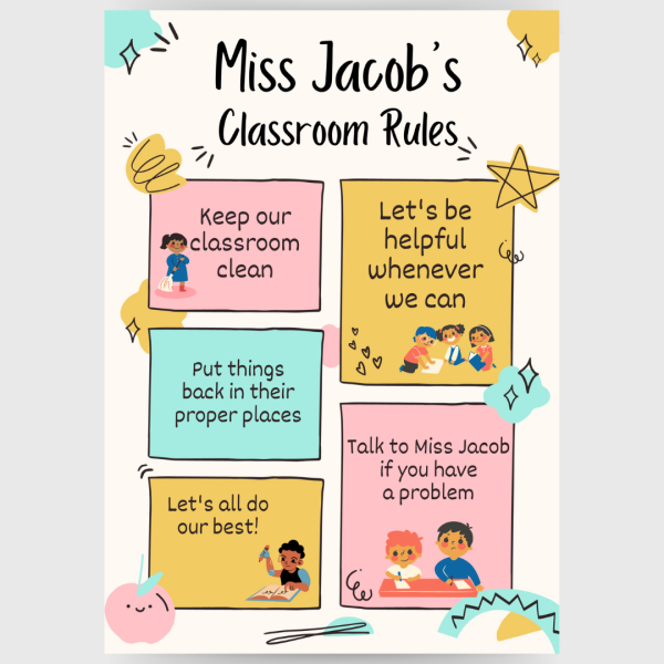 Classroom Poster Golden Rules